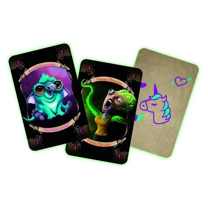 Produktbild: Das kleine B&ouml;se Kartenspiel - Monster-Mogeln (Das kleine B&ouml;se Buch)