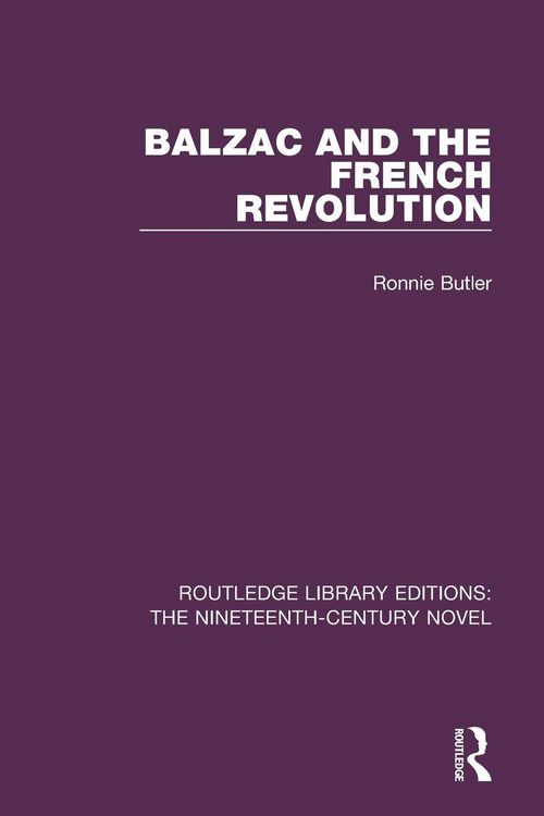 Produktbild: Balzac and the French Revolution