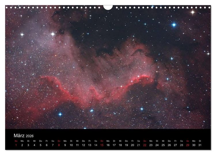 Produktbild: Die Galaxie im Garten (Wandkalender 2026 DIN A3 quer), CALVENDO Monatskalender