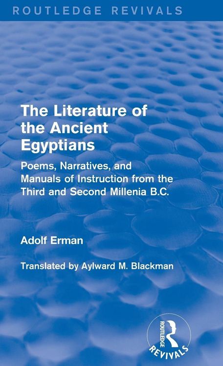 Produktbild: The Literature of the Ancient Egyptians