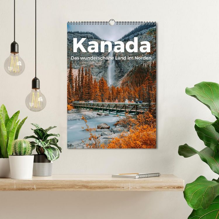 Produktbild: Kanada - Das wundersch&ouml;ne Land im Norden. (Wandkalender 2026 DIN A3 hoch), CALVENDO Monatskalender