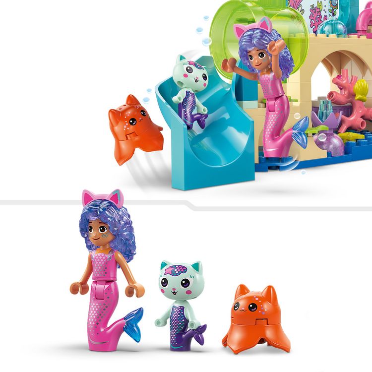 Produktbild: LEGO® Gabbys Puppenhaus Meerjungfrau Gabbys Aquarium Abenteuer (11204); Spielzeug-Meeresbewohner