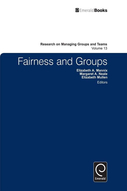Produktbild: Fairness and Groups
