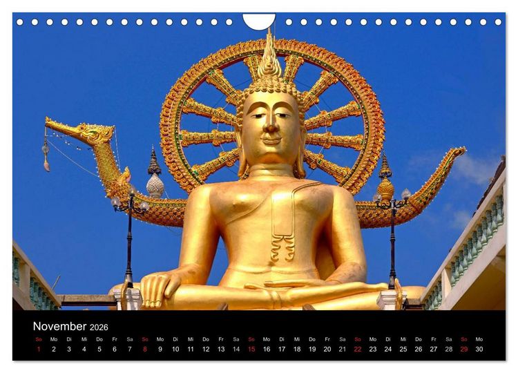 Produktbild: Sch&ouml;nes Thailand (Wandkalender 2026 DIN A4 quer), CALVENDO Monatskalender