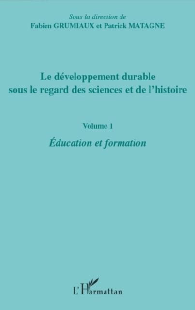 Produktbild: Le developpement durable sous le regard des sciences et de l