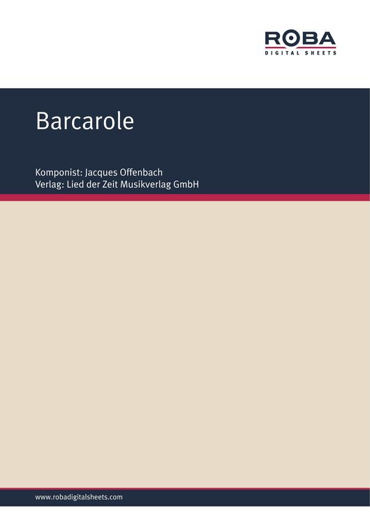Produktbild: Barcarole