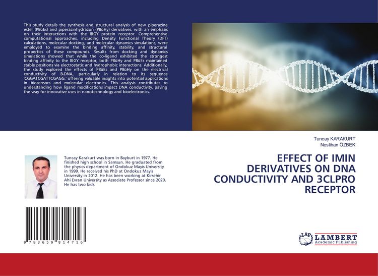 Produktbild: Effect Of Imin Derivatives On Dna Conductivity and 3clpro Receptor