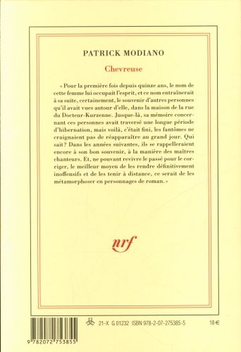 Produktbild: Modiano, P: Chevreuse