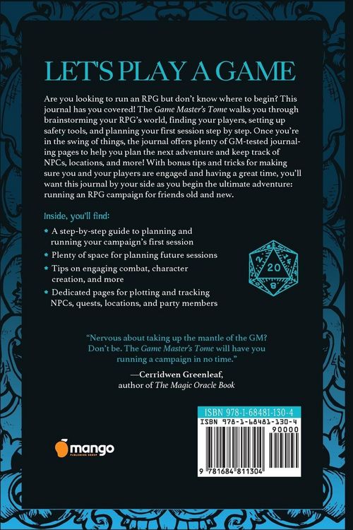 Produktbild: Miller, R: Game Master's Tome