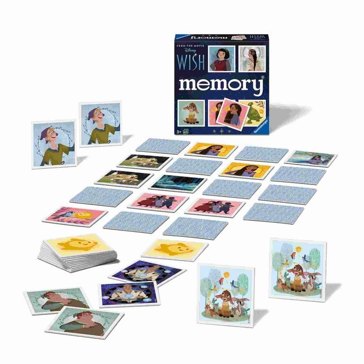 Produktbild: memory&reg; Disney Wish - Gesellschaftsspiel & Brettspiel ab 3 Jahre