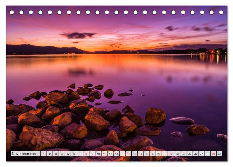 Produktbild: Auszeit Bodensee (Tischkalender 2026 DIN A5 quer), CALVENDO Monatskalender