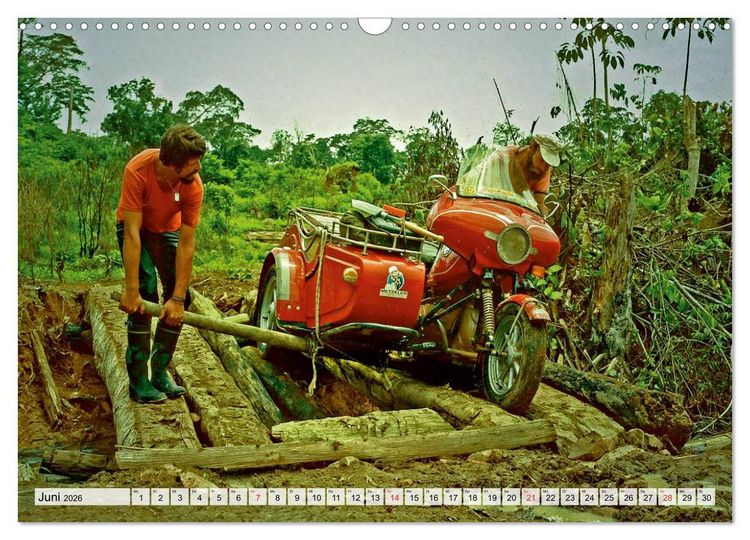 Produktbild: Ein Abenteuer per Motorrad - DIE TRANSAMAZONICA (Wandkalender 2026 DIN A3 quer), CALVENDO Monatskalender