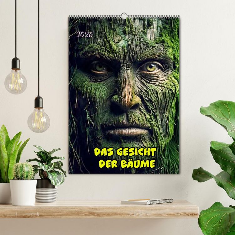 Produktbild: Das Gesicht der B&auml;ume (Wandkalender 2026 DIN A2 hoch), CALVENDO Monatskalender
