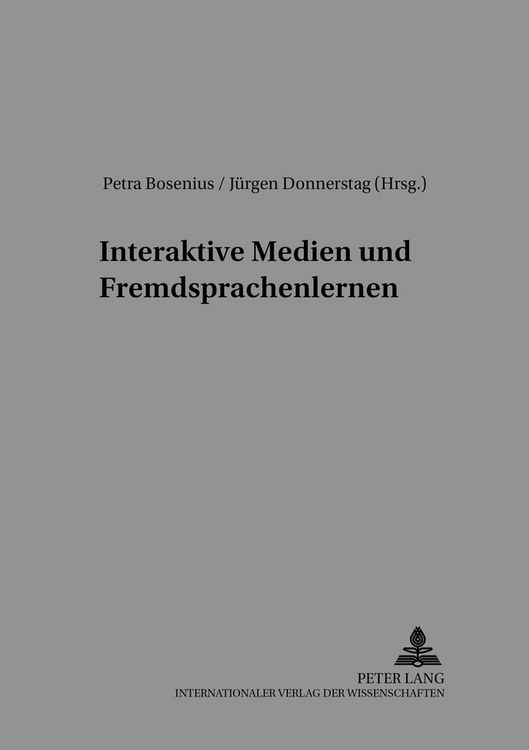 Produktbild: Interaktive Medien und Fremdsprachenlernen