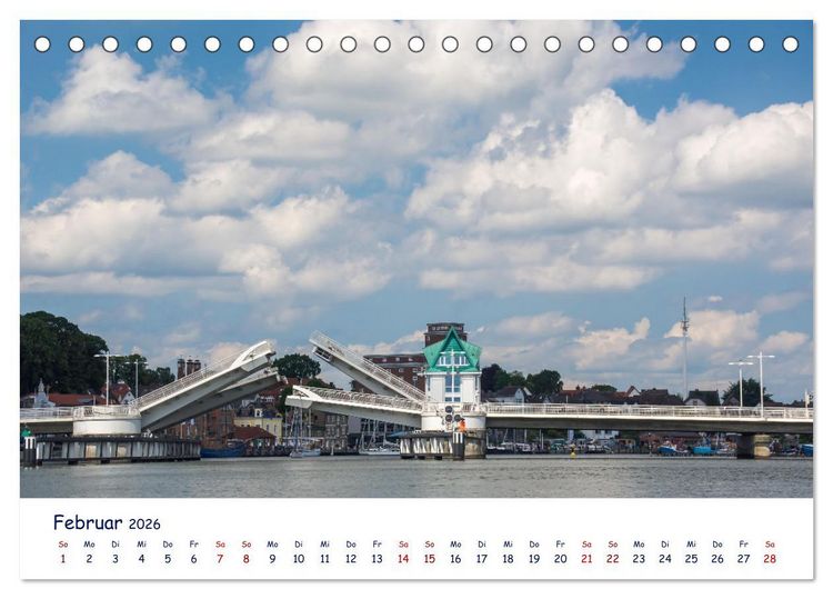 Produktbild: Maritime Schlei (Tischkalender 2026 DIN A5 quer), CALVENDO Monatskalender