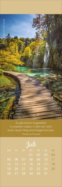 Produktbild: Achtsamkeit Lesezeichen & Kalender 2027