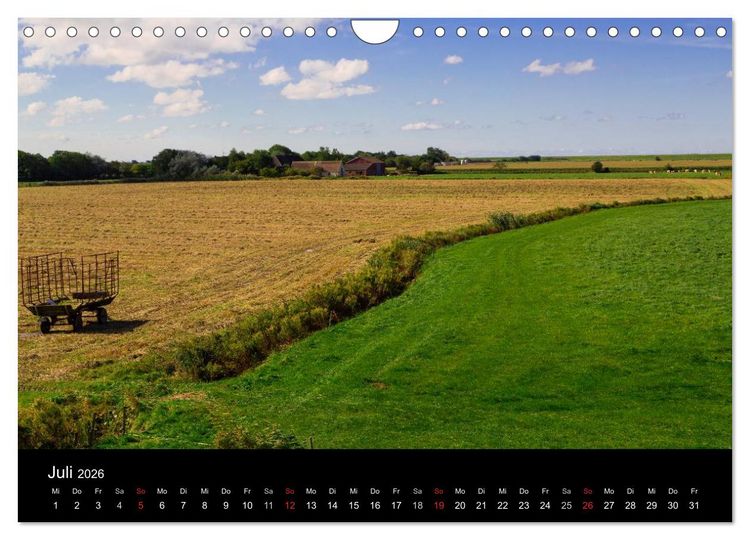 Produktbild: Pellworm 2026 (Wandkalender 2026 DIN A4 quer), CALVENDO Monatskalender