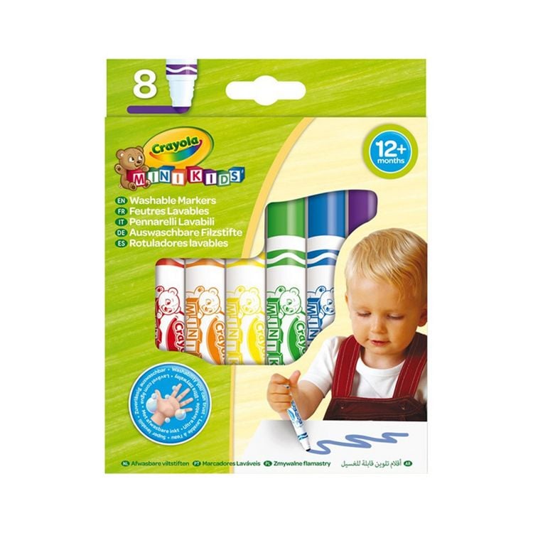 Produktbild: Crayola Mini Kids 8 Erste Filzstifte
