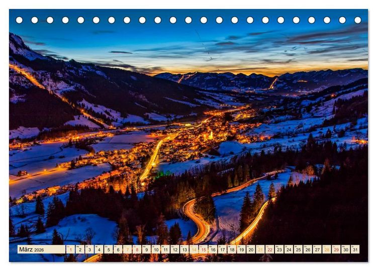 Produktbild: Deutsche Alpen, eine Reise von Lindau am Bodensee bis Berchtesgaden (Tischkalender 2026 DIN A5 quer), CALVENDO Monatskalender