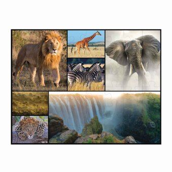 Produktbild: AMBASSADOR - Bodenpuzzle Afrika 48 Teile