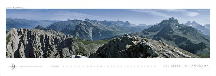 Produktbild: Die Alpen im Panorama