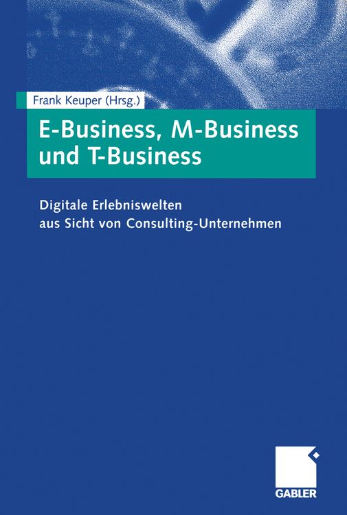 Produktbild: E-Business, M-Business und T-Business