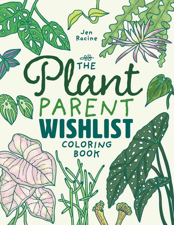 Produktbild: The Plant Parent Wishlist Coloring Book