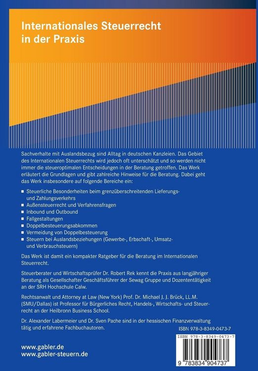 Produktbild: Internationales Steuerrecht in der Praxis