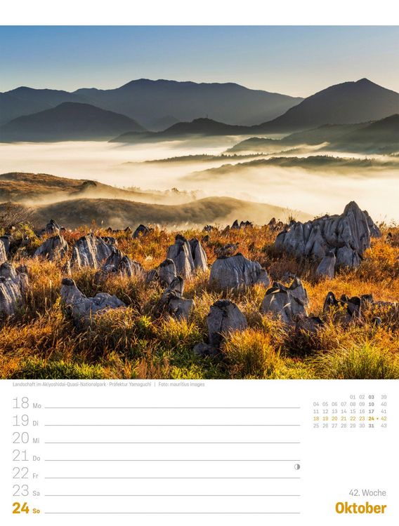 Produktbild: Japan Wochenplaner Kalender 2027 | Das Land der aufgehenden Sonne