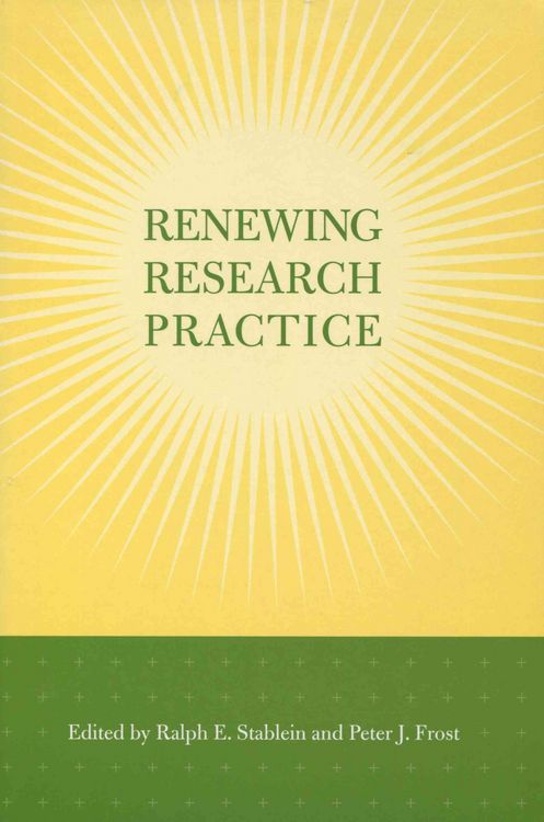 Produktbild: Renewing Research Practice