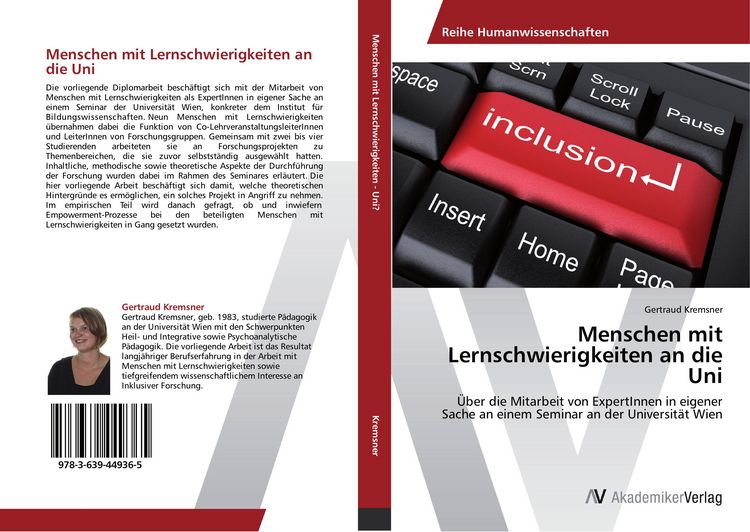 Produktbild: Menschen mit Lernschwierigkeiten an die Uni