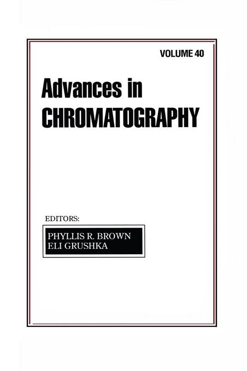 Produktbild: Advances in Chromatography
