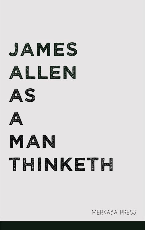 Produktbild: As a Man Thinketh