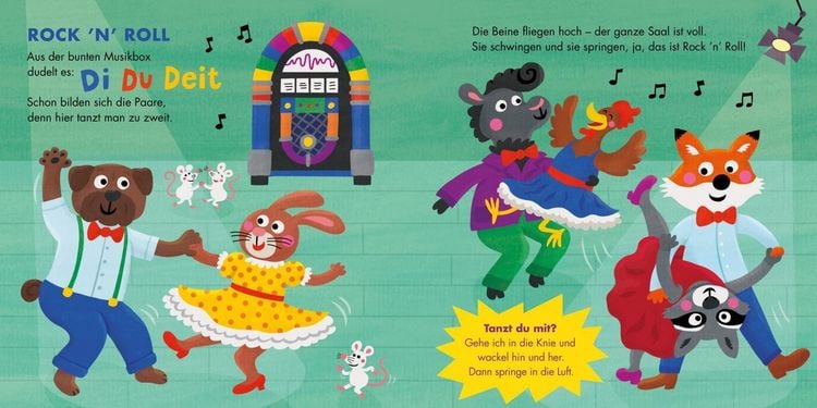 Produktbild: H&ouml;r mal (Soundbuch): Musik zum Tanzen und Toben