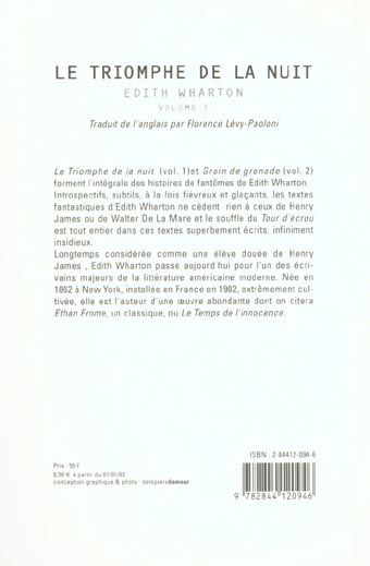 Produktbild: Le triomphe de la nuit