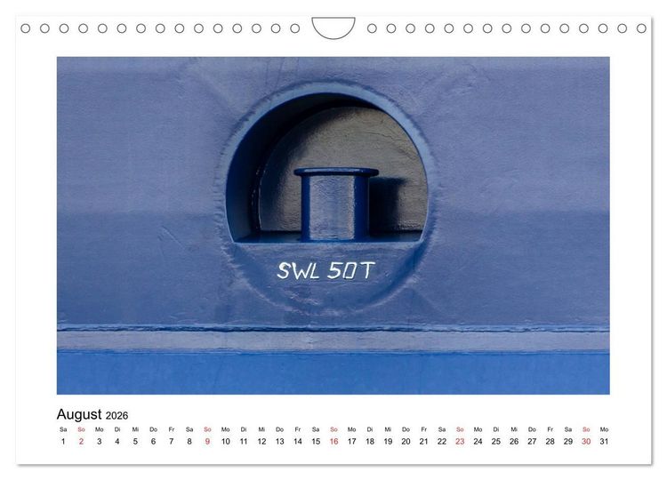 Produktbild: Hamburger Hafen - In der Welt der Container-Riesen (Wandkalender 2026 DIN A4 quer), CALVENDO Monatskalender