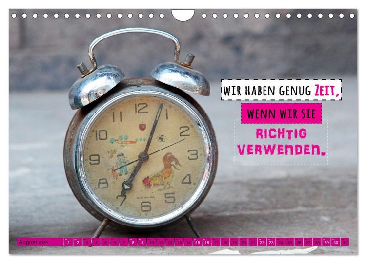 Produktbild: Enjoy your life - Genie&szlig;e das Leben (Wandkalender 2026 DIN A4 quer), CALVENDO Monatskalender