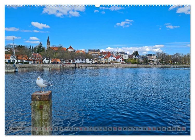 Produktbild: Kappeln und Umgebung (Wandkalender 2026 DIN A2 quer), CALVENDO Monatskalender