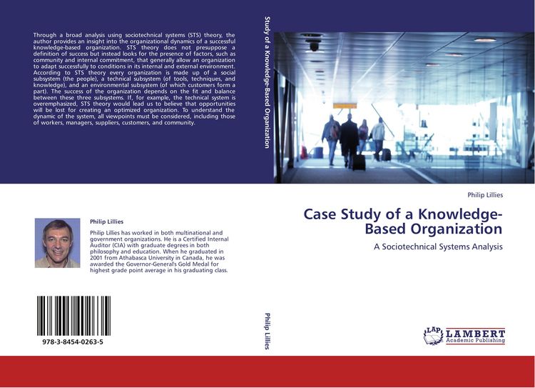 Produktbild: Case Study of a Knowledge-Based Organization