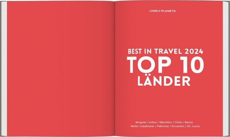 Produktbild: Lonely Planet Reisef&uuml;hrer Lonely Planet Best in Travel 2024