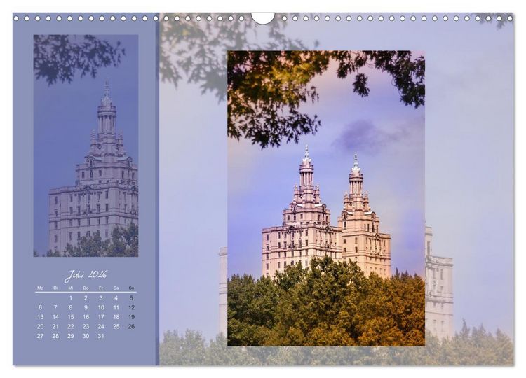 Produktbild: New York - einmal anders (Wandkalender 2026 DIN A3 quer), CALVENDO Monatskalender