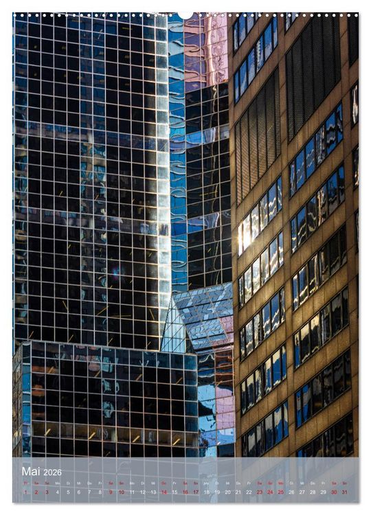 Produktbild: Architektur Facetten Chicago 2026 (hochwertiger Premium Wandkalender 2026 DIN A2 hoch), Kunstdruck in Hochglanz