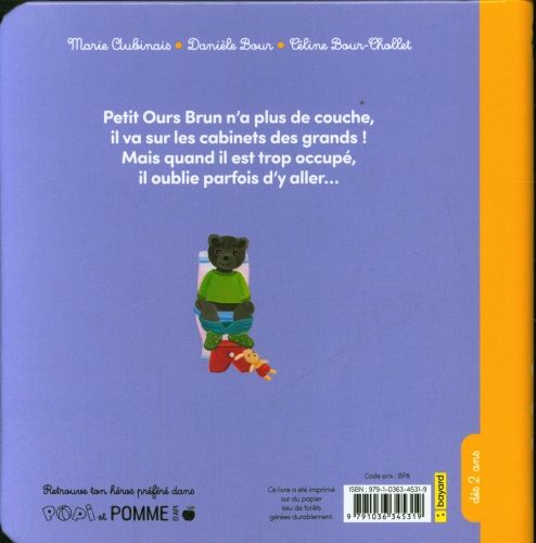 Produktbild: Petit Ours Brun n'a plus besoin de couche