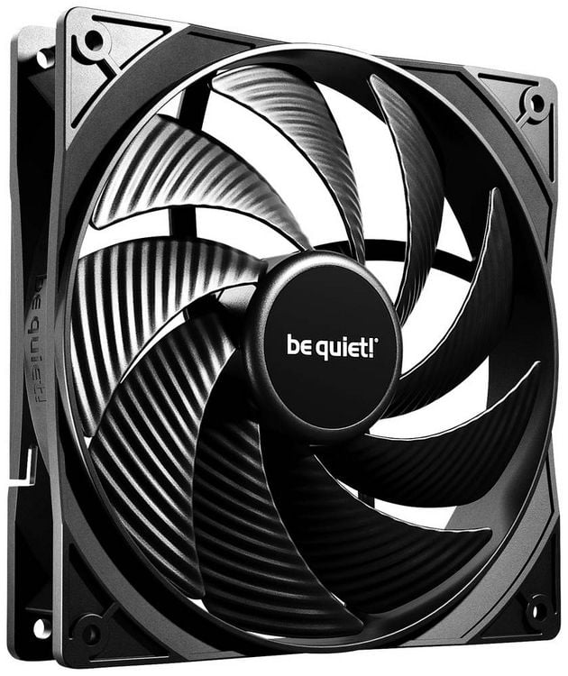 Produktbild: BeQuiet Pure Wings 3 PC-Geh&auml;use-L&uuml;fter Schwarz (B x H x T) 140 x 25 x 140 mm