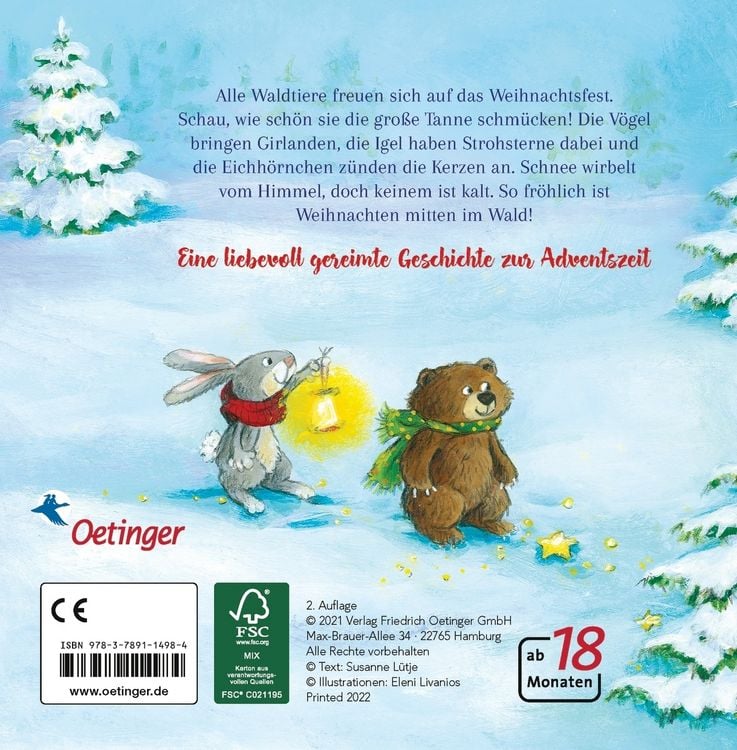 Produktbild: Im Wald gibt's heut ein Weihnachtsfest
