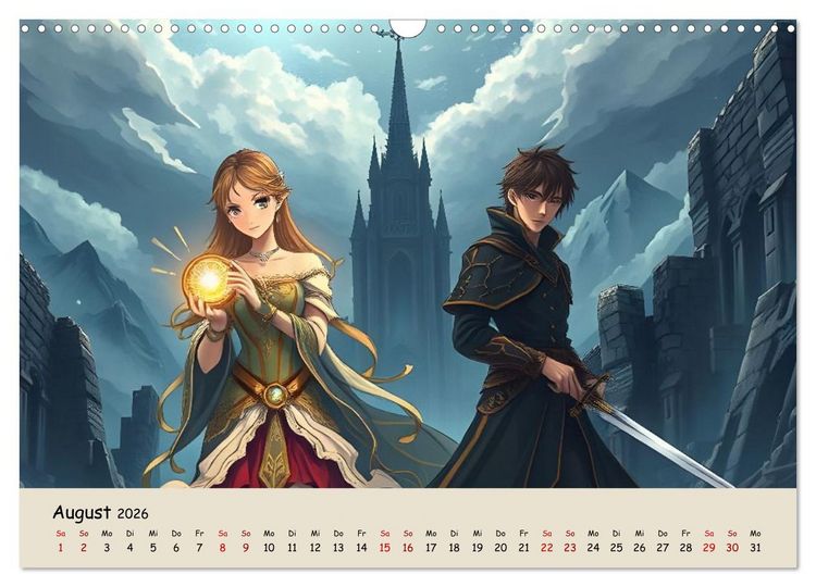 Produktbild: Verm&auml;chtnis eines Briefes (Wandkalender 2026 DIN A3 quer), CALVENDO Monatskalender