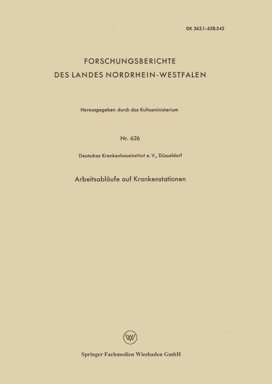 Produktbild: Arbeitsabl&auml;ufe auf Krankenstationen