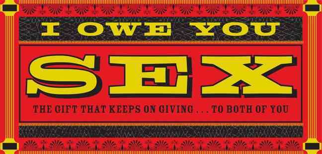 Produktbild: Chronicle Books: I Owe You Sex