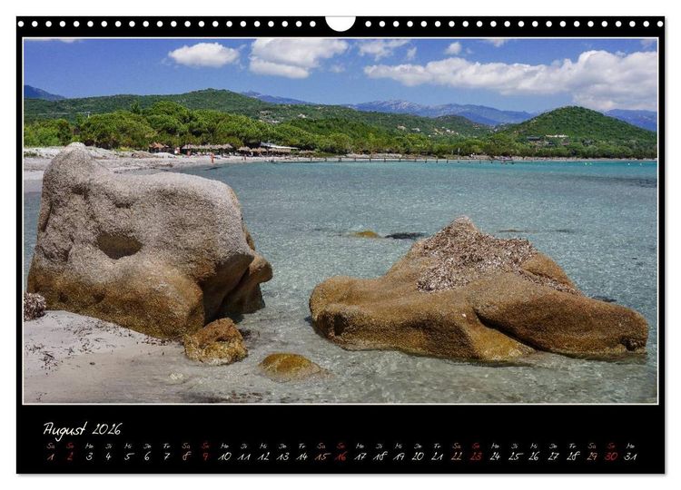 Produktbild: Korsika - Insel rauer Sch&ouml;nheit (Wandkalender 2026 DIN A3 quer), CALVENDO Monatskalender