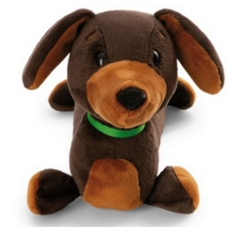 NICI 61898 - Dackel, 35cm, liegend, Plüsch-Kuscheltier
